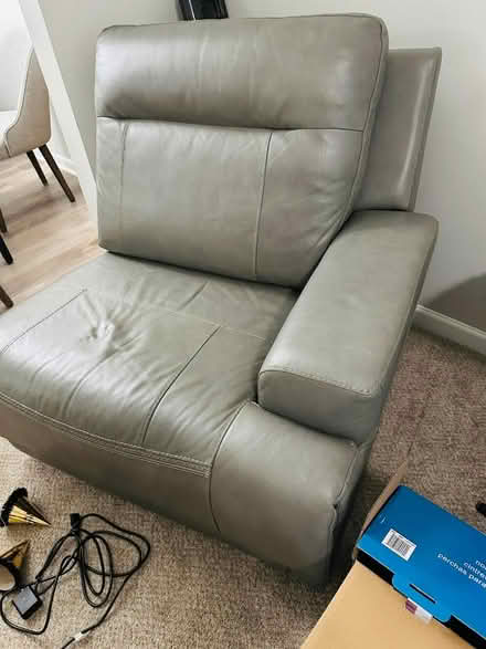 Photo of free Leather Recliner Sectional Piece (Cartersville) #3