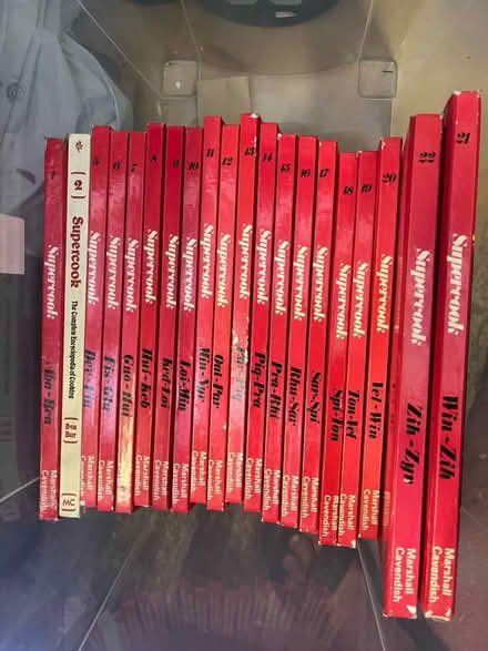 Photo of free Supercook book collection (Cheltenham GL51) #1