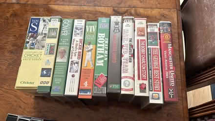 Photo of free Selection of Sport Video Cassettes (Molesey KT8) #1
