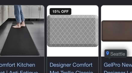 Photo of Kitchen relief mat (Northgate, WA) #1