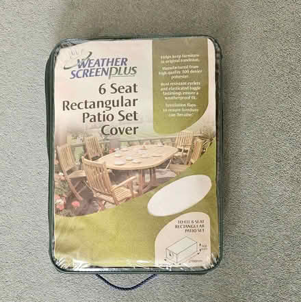 Photo of free 6 seat rectangular patio set cover (Elmstead BR7) #1