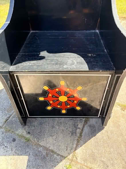 Photo of free Wooden pirate chair (Ainsdale PR8) #3