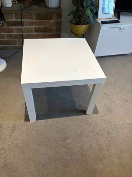 Photo of free White coffee table (CR2) #3