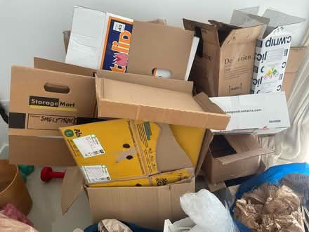 Photo of free Cardboard boxes & packing stuff (Hove BN3) #1