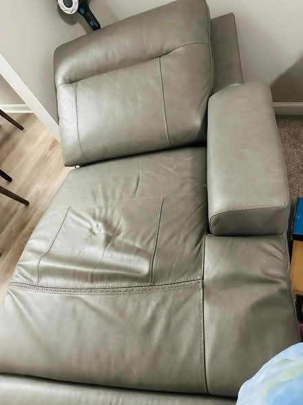 Photo of free Leather Recliner Sectional Piece (Cartersville) #1