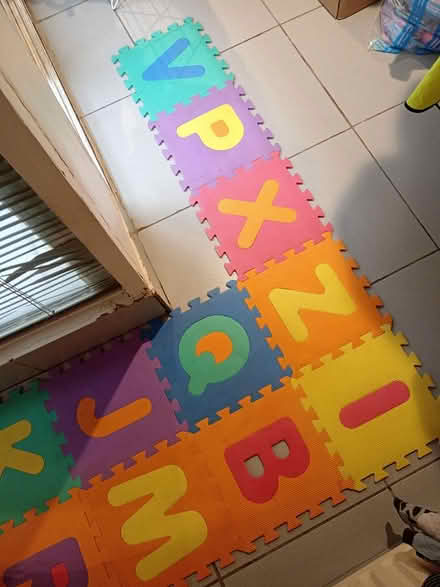 Photo of free Colourful foam letters full AtoZ (Richmond TW9) #4