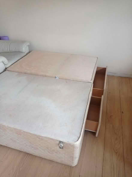 Photo of free Double bed with mattress (Manchester M13) #1