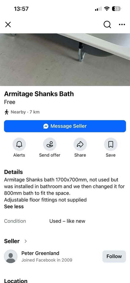 Photo of free Brand New Bath (Steventon OX13) #1