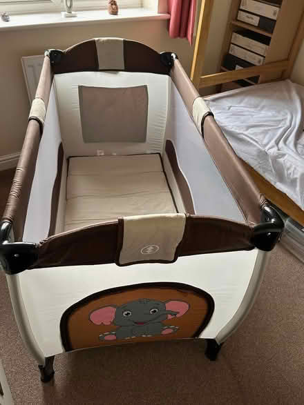 Photo of free Folding cot plus a mattress (Berechurch Road CO2) #1
