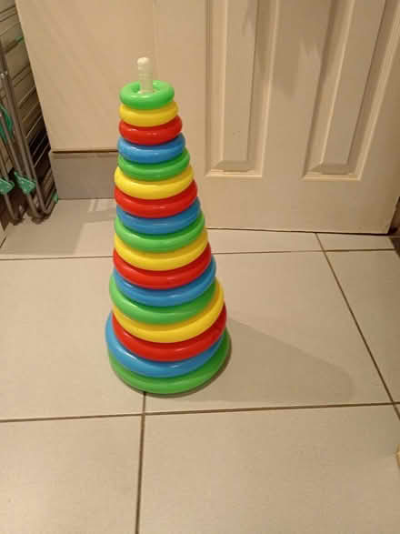 Photo of free Colourful Large hoop tower (Richmond TW9) #1