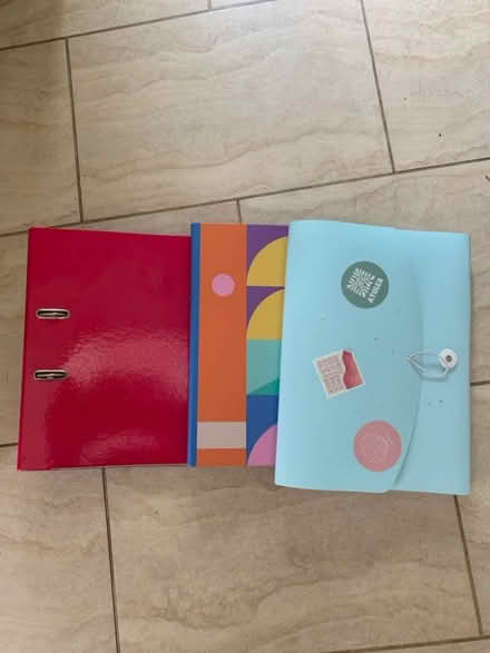 Photo of free Two folders and file (Burgess Hill RH15) #1
