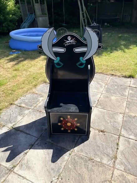 Photo of free Wooden pirate chair (Ainsdale PR8) #1