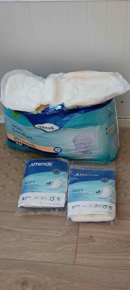 Photo of free Tena pads (Kidderminster DY11) #1