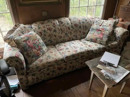 Photo of free Queen hide-a-bed couch (Los Altos Hills) #1