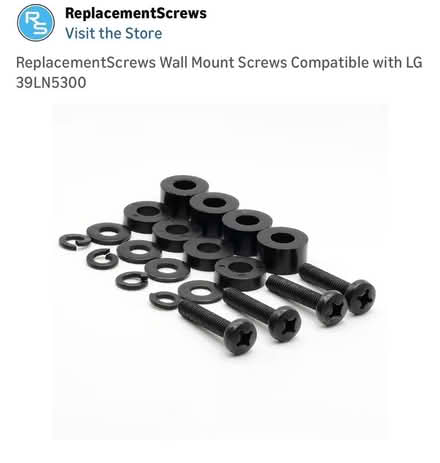 Photo of free LG TV replacement mounting screws (Buffalo Grove, IL) #1