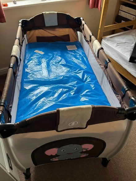 Photo of free Folding cot plus a mattress (Berechurch Road CO2) #2