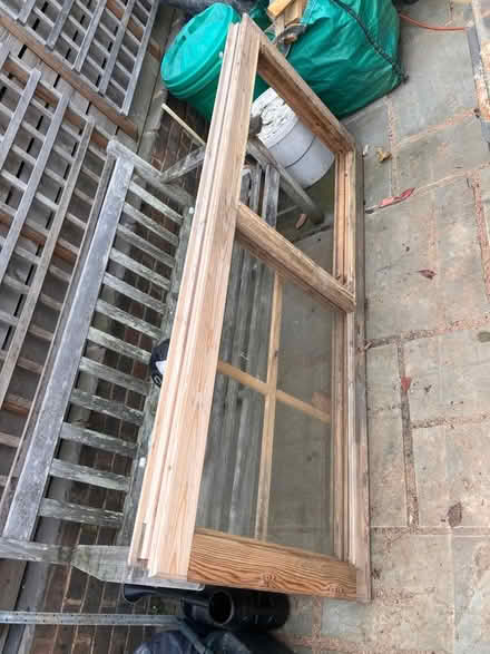 Photo of free Wooden summer house patio doors (Blacklands TN34) #1