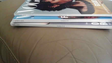 Photo of free 3 x Vogue magazines (Shawlands) #2