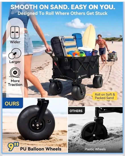 Photo of Collapsible Beach Wagon (Chicago, southeast side) #1