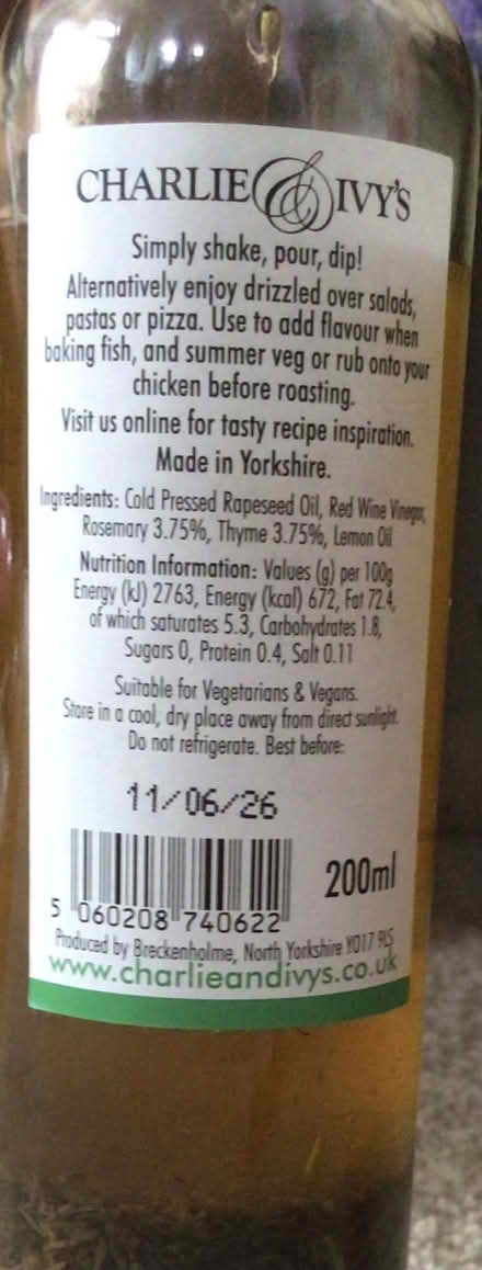 Photo of free Bread dipper oil (Storrington RH20) #3