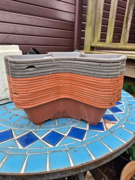 Photo of free 18 Stackable planters (Cheshunt EN8) #1