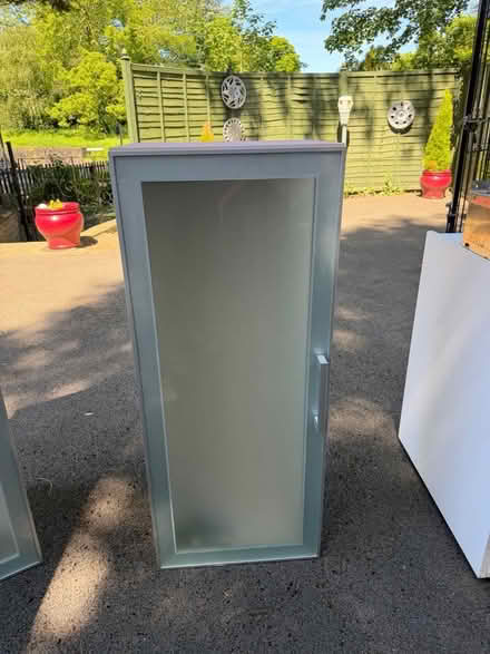 Photo of free Two kitchen cupboard frosted glass (Penn WV4) #1