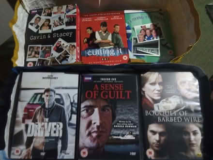 Photo of free Two Large Bags of Dvd's (St Andrew's Wharf DE1) #1