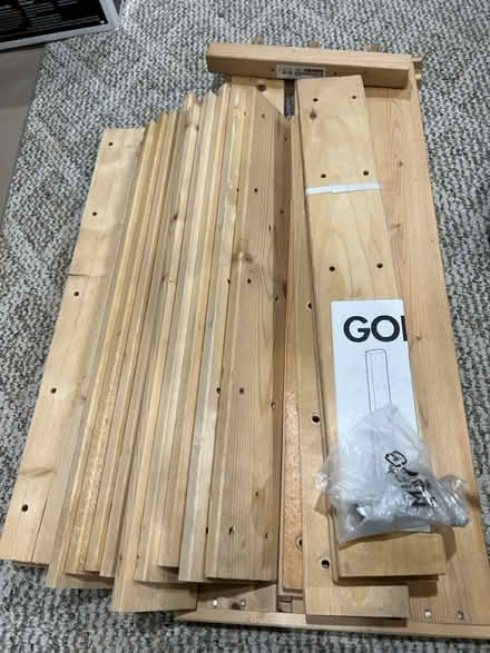 Photo of free IKEA wood pieces GORM POSTS (Wood Ridge) #1