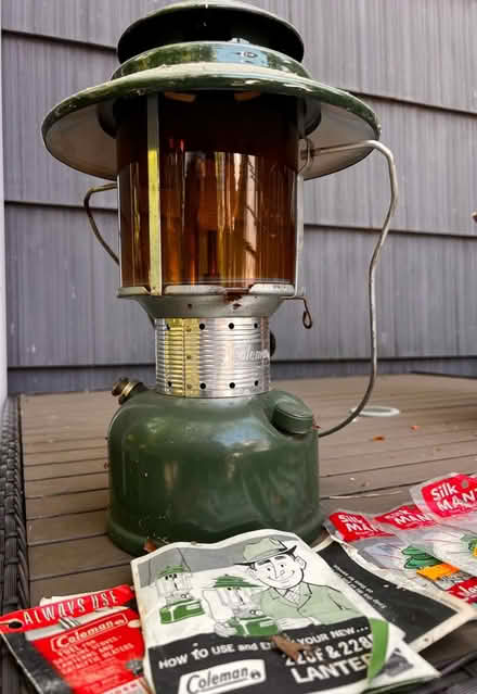 Photo of free Kerosene Coleman lamp (Little Silver) #1
