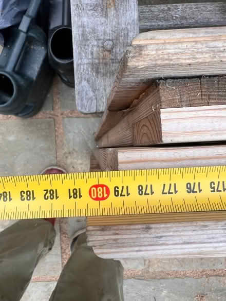 Photo of free Wooden summer house patio doors (Blacklands TN34) #3