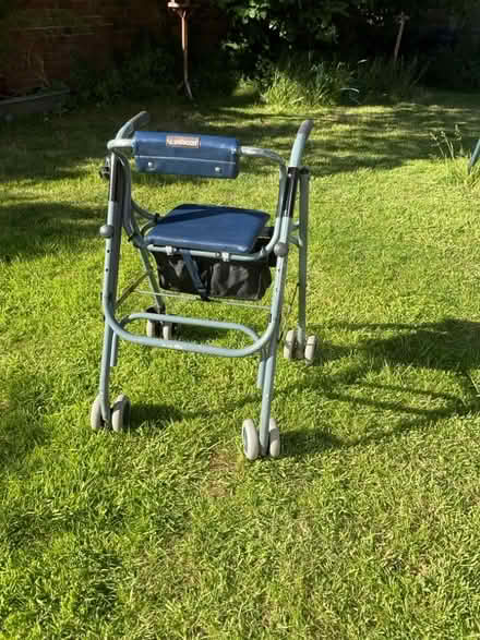 Photo of free Walking frame with seat/basket (Leckhampton GL53) #1