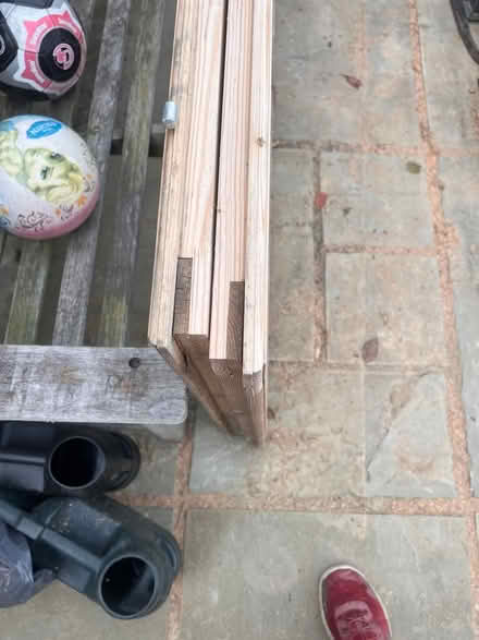 Photo of free Wooden summer house patio doors (Blacklands TN34) #2