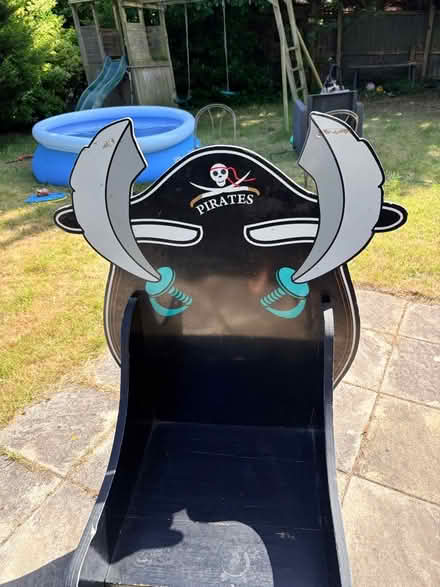 Photo of free Wooden pirate chair (Ainsdale PR8) #2