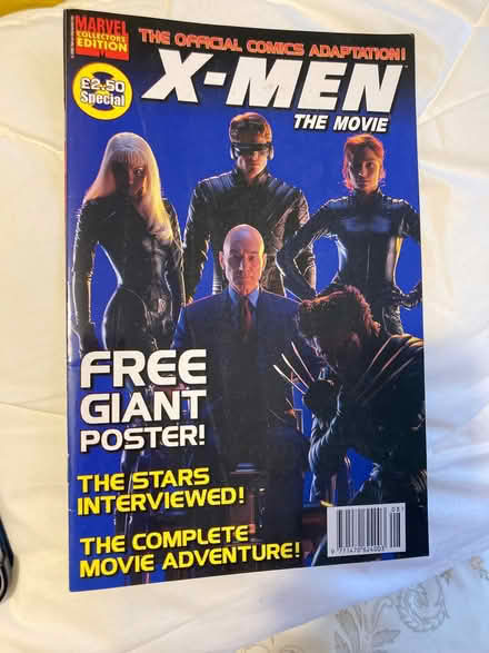 Photo of free X -Men the Movie magazine with giant poster. (Garsington OX44) #1