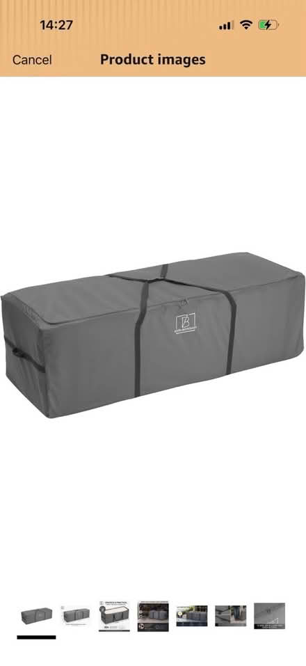 Photo of free 2 cushion storage bags large (Faygate) #1