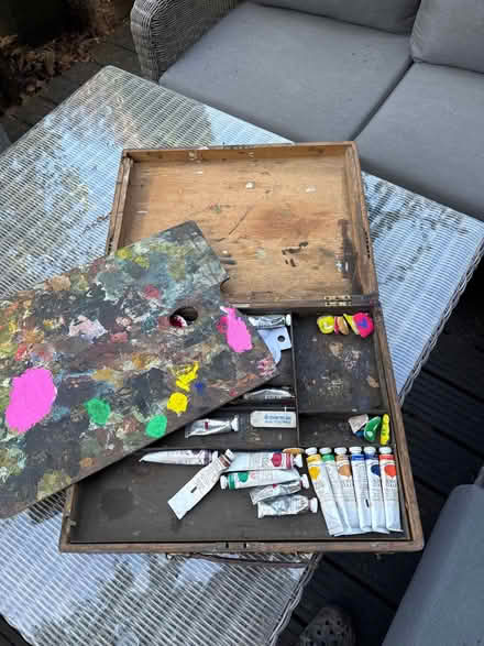 Photo of free Wooden art box (Oxford OX4) #1