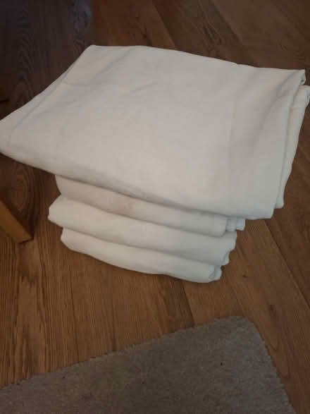 Photo of free Four long cream curtains (Westminster SW1P) #2