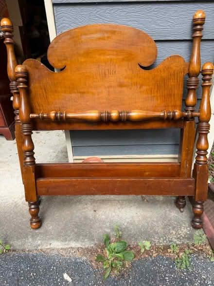 Photo of free Solid wood, single bed frame (Snellville, Georgia) #1