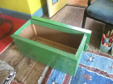 Photo of free wooden storage box, toys, linen etc (Finchley N12) #2