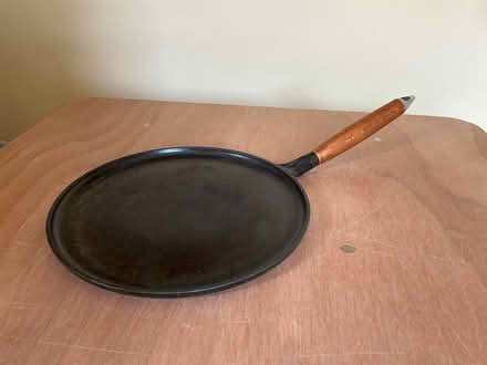 Photo of free Cast iron crepe pan (New Eltham SE9) #1