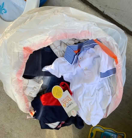 Photo of free Bag of clothes for infant (Bowers x El Camino) #1