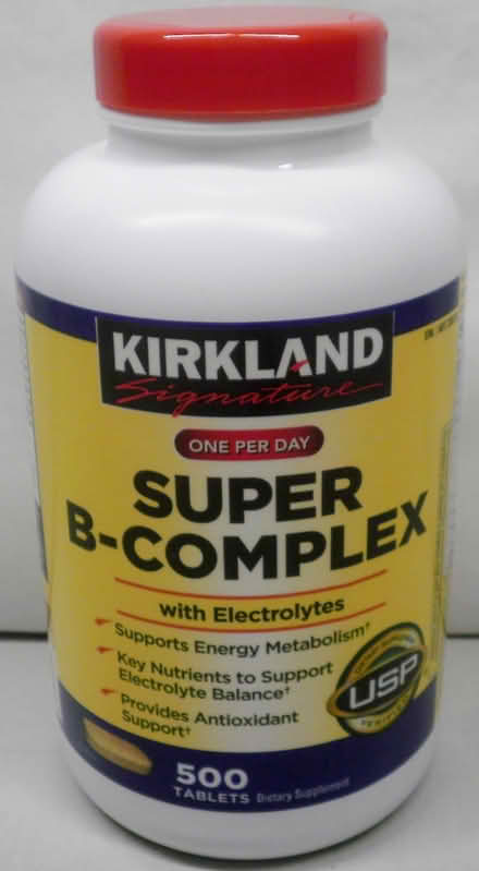 Photo of free Kirkland Super B-Complex Tablets (95822) #1