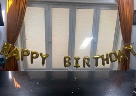 Photo of free Happy Birthday Balloon Banner (Newburgh WN8) #1