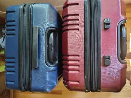 Photo of free Two Large Cracked Suitcases (Queen Anne) #2