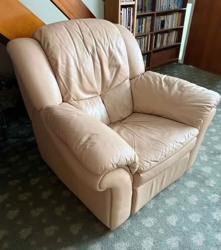 Photo of free Leather electric recliner (Highworth SN6) #2