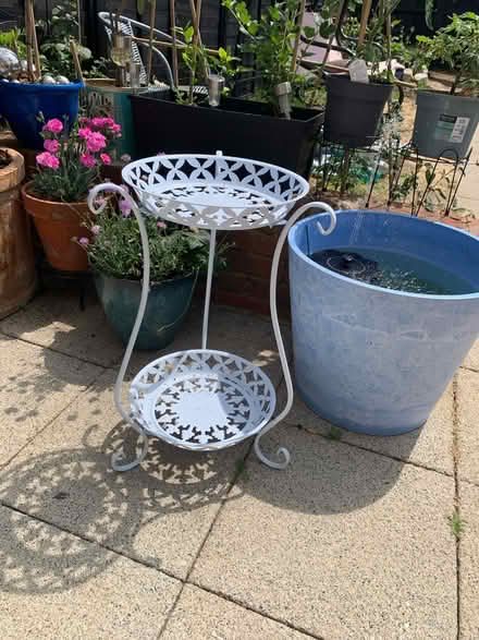 Photo of free 2 tier table (Worcester Park KT4) #2