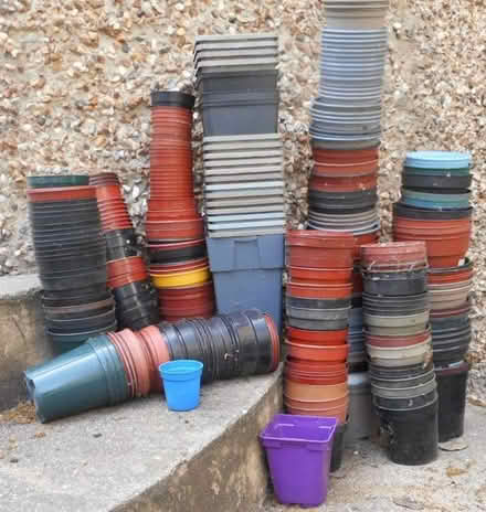 Photo of free A big batch of small plastic pots (East Croydon CR0) #1