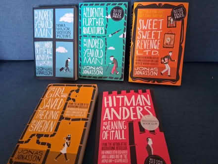 Photo of free 5 books by Jonas Johasson (Craigmount EH12) #1