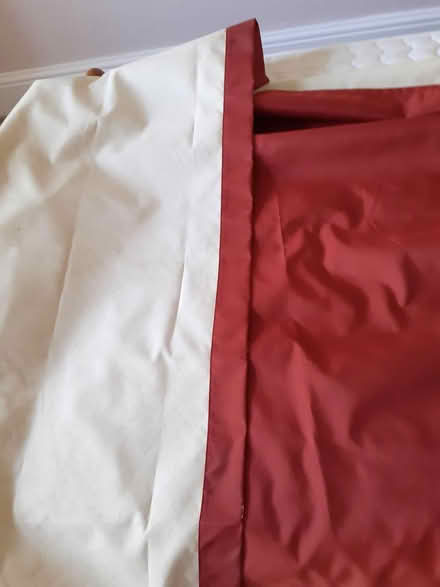 Photo of free Pair of lined dark red curtains (CF5 canton) #3