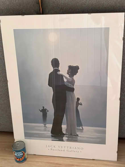 Photo of free Large Framed Jack Vettriano Print (Dh9 9bs) #2